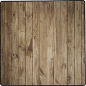 Hors ligne - Tapis de jeu : Texture Wood - 50x50 cm - Polyester