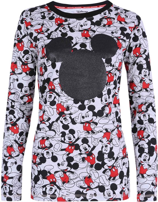 Mickey Mouse DISNEY - Grijs Shirt met Lange Mouwen