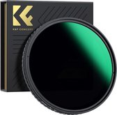 K&F Concept - Variabele ND-filter - ND32-512 Densiteit - Geschikt voor Diverse Diafragma-afstanden - Fotografie Accessoire met Flexibele Belichtingsregeling
