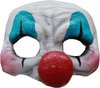 Partychimp Halfmasker Happy Clown Halloween Masker voor bij Halloween Kostuum Volwassenen Carnaval - Latex- One Size