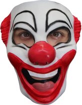 Partychimp Clown Gezichts Masker Carnaval Halloween Masker voor bij Halloween Kostuum Volwassenen - Latex - One-size