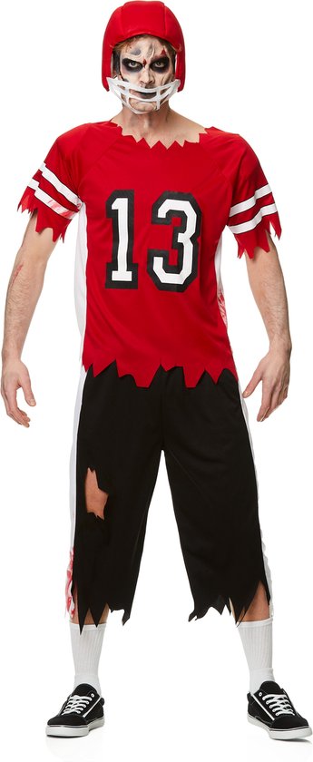 Halloween kostuum | Zombie kostuum | Zombie American Footballspeler |