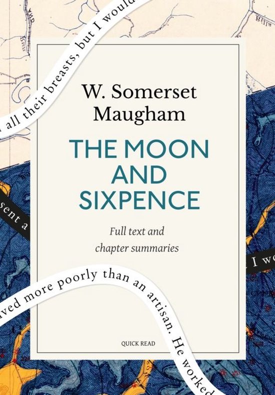 The Moon and Sixpence: A Quick Read edition - cover