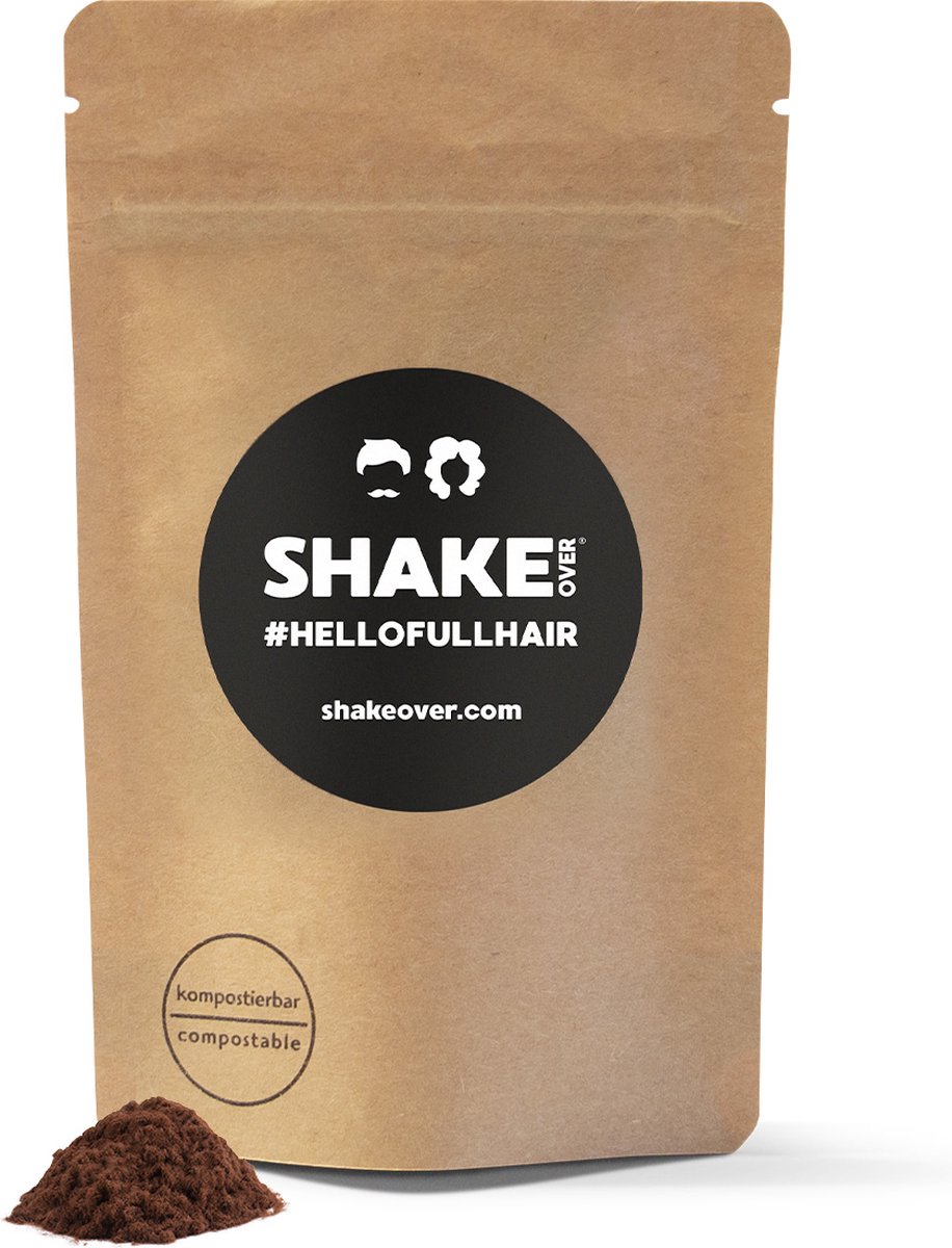 SHAKE OVER ZINC-ENRICHED REFILL HAIR FIBERS MAROON 30g