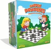 Traditional Garden Games - Dames de Garden - Jeu de dames géantes - Pour intérieur et extérieur - Dès 3 ans