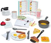 Melissa & Doug Speelset met accessoires voor Star Diner-restaurant - Fantasiespel - Speelset - 3+ - Cadeau voor jongens en meisjes