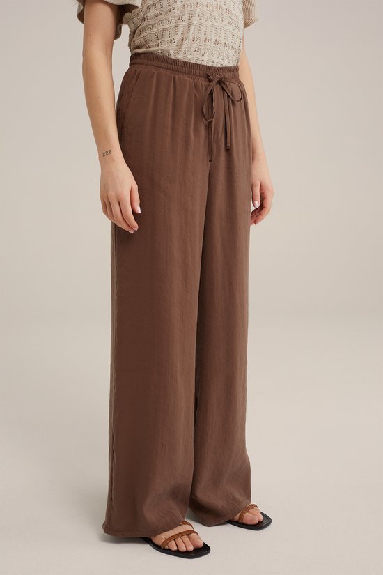 WE Fashion Dames wide leg broek