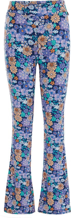 WE Fashion Meisjes flared legging met dessin