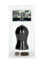 Domestic Partner Buttplug B-51 14 cm - zwart