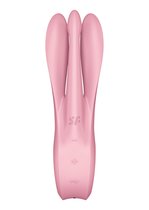 Satisfyer 'Treesome 1', 14 cm, oplegvibrator, 3 motoren, stimulatie van schaamlippen en clitoris