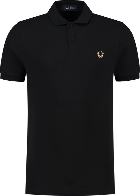 Fred Perry Chemise fred perry unie - pierre chaude noire