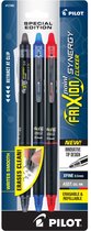 Pilot Frixion - Synergy Clicker Erasable Extra Fine Pens 3 stuks - FRX17345
