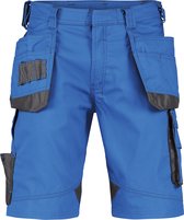 Pantalon de travail court Dassy BIONIC Bleu azur / Anthracite NL: 53 BE: 48