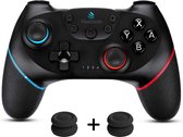 Bol.com TibaGoods Game Controller - Draadloze Controller - Geschikt voor playstation & nintendo switch - Inclusief 2 thumb grips... aanbieding