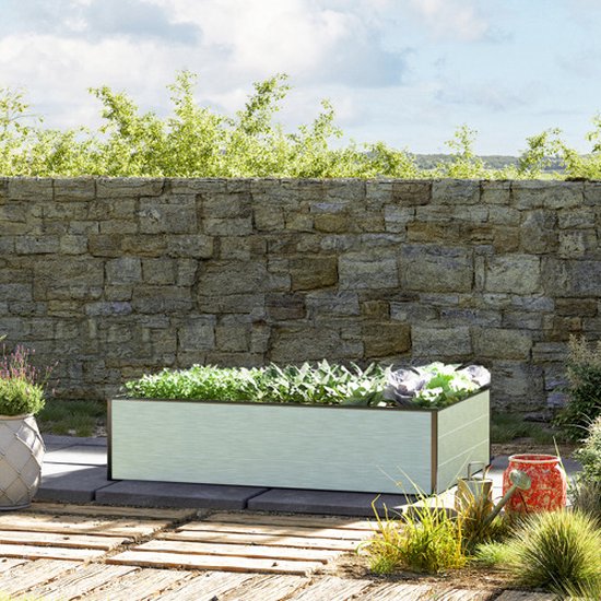 Platte aluminium plint | naturel geanodiseerd