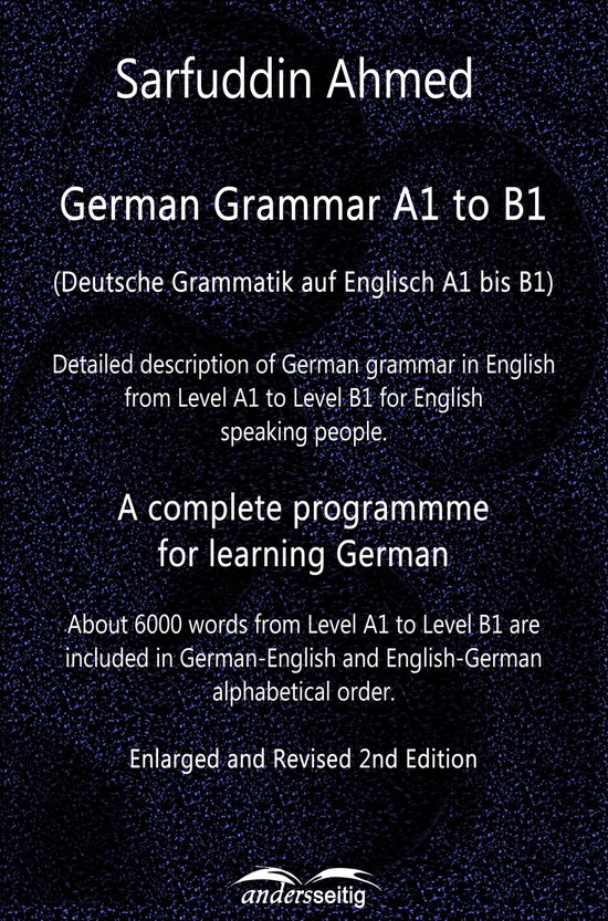 German Grammar A1 to B1 - cover