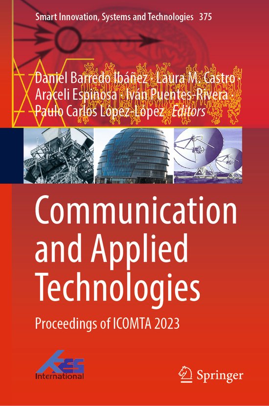 Smart Innovation, Systems and Technologies375- Communication ... - cover