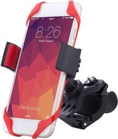 Telefoonhouder Fiets Universeel | Rood | tot 9,2 cm breed