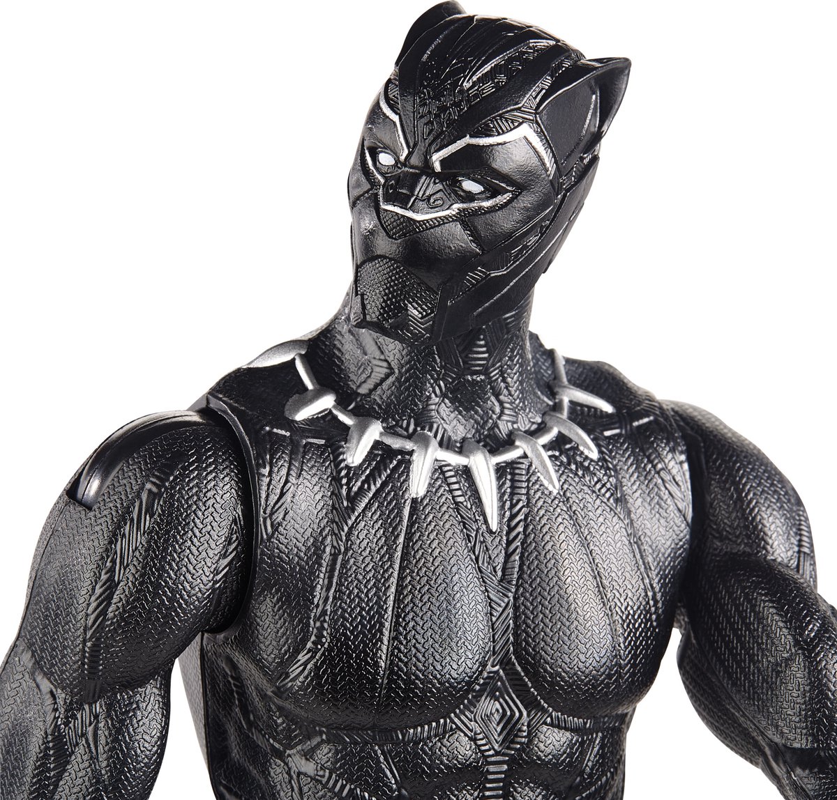 Hasbro Marvel actiefiguur Black Panther - Avengers Titan Hero 30 cm. — afbeelding 5