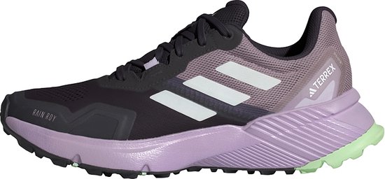 adidas TERREX Terrex Soulstride RAIN.RDY Chaussures pour femmes de course sur sentier - Femme - Violet - 38
