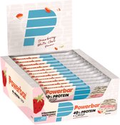 Powerbar 40% Protein+ Crisp Bar 40g (12 pièces) Strawberry Choco White