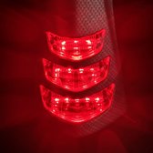 Siècle des Lumières Corne Nez LED THNDR Rouge | Vespa Sprint / Primavera