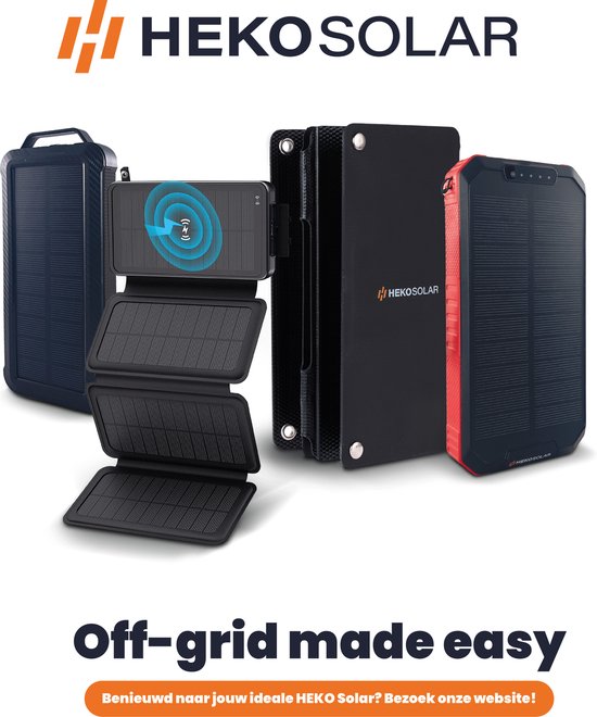 Zonne-oplader, drievoudig draagbaar zonnepaneel, 100w hoog