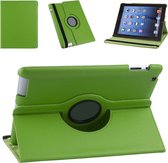 Phreeze Draibare Tablethoes - Geschikt voor iPad 9.7 Hoes - 3e Generatie - Draaibaar met Standaard - Groen