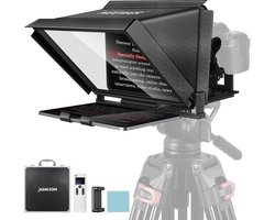 Neewer® - Aluminium Teleprompter voor iPad Tablet Smartphone DSLR Camera - Met Afstandsbediening - iOS/Android Compatibele App - Online Onderwijs/Vlogger/Live Streaming - Inclusief Etui