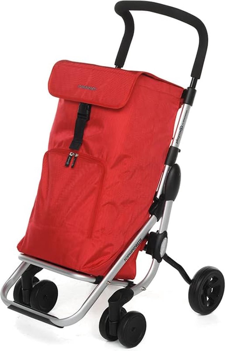 Boodschappentrolley met Wielen - Opvouwbaar - Afneembare Boodschappentas - Boodschappenwagen