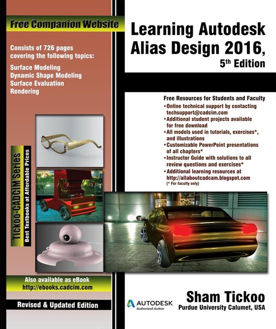 Learning Autodesk Alias Design 2016 - cover