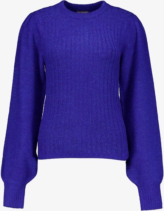 Pull femme tricoté TwoDay bleu foncé - Taille M
