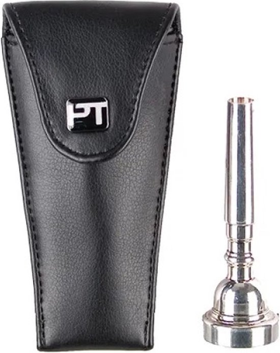 CHOYUE Duurzame Trombone Euphonium Trompet Mondstuk Pouch Bag met 4 Zachte Compartimenten Zwart