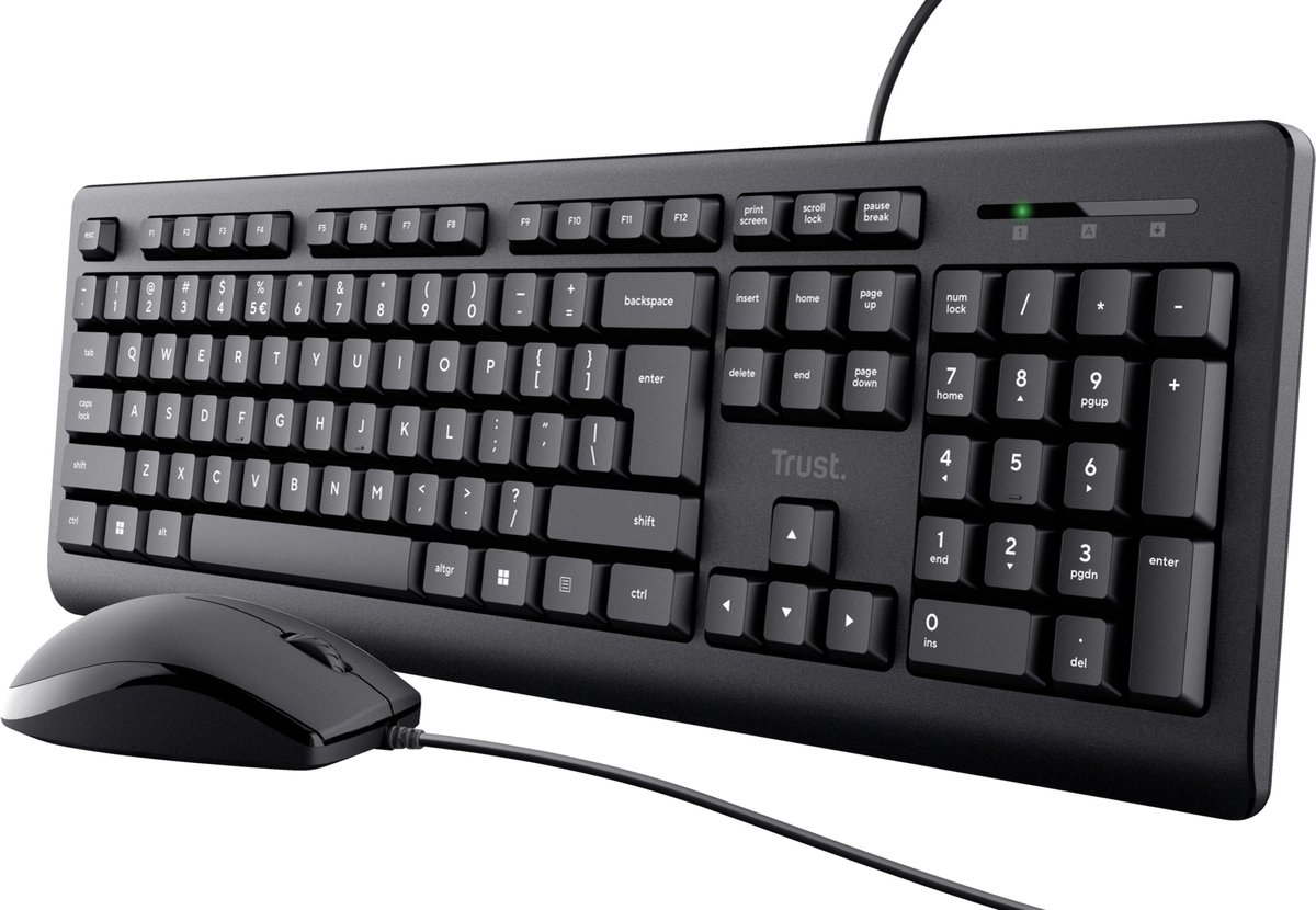 Trust Primo Toetsenbord en Muis set QWERTY