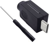 Quadrios 2001C220 HDMI-connector Stekker, recht Aantal polen: 20 Zwart 1 stuk(s)