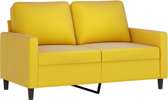 vidaXL-Tweezitsbank-120-cm-fluweel-geel