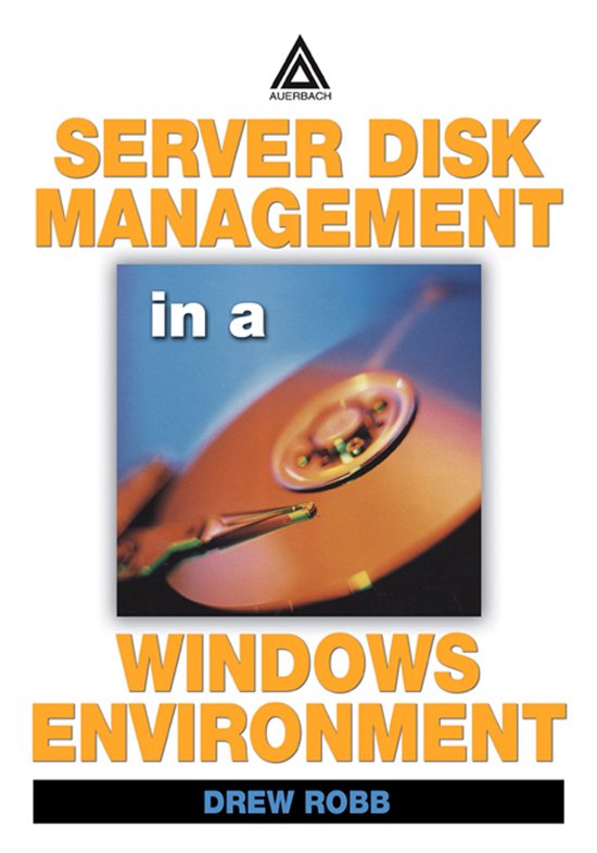 Server Disk Management In A Windows Environment - cover