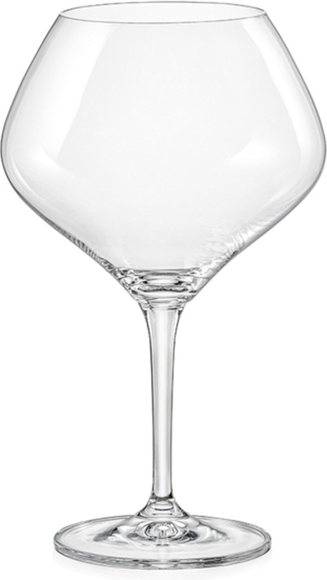 Bourgogne wijnglazen Amorso Crystalex 2stks - 470 ml