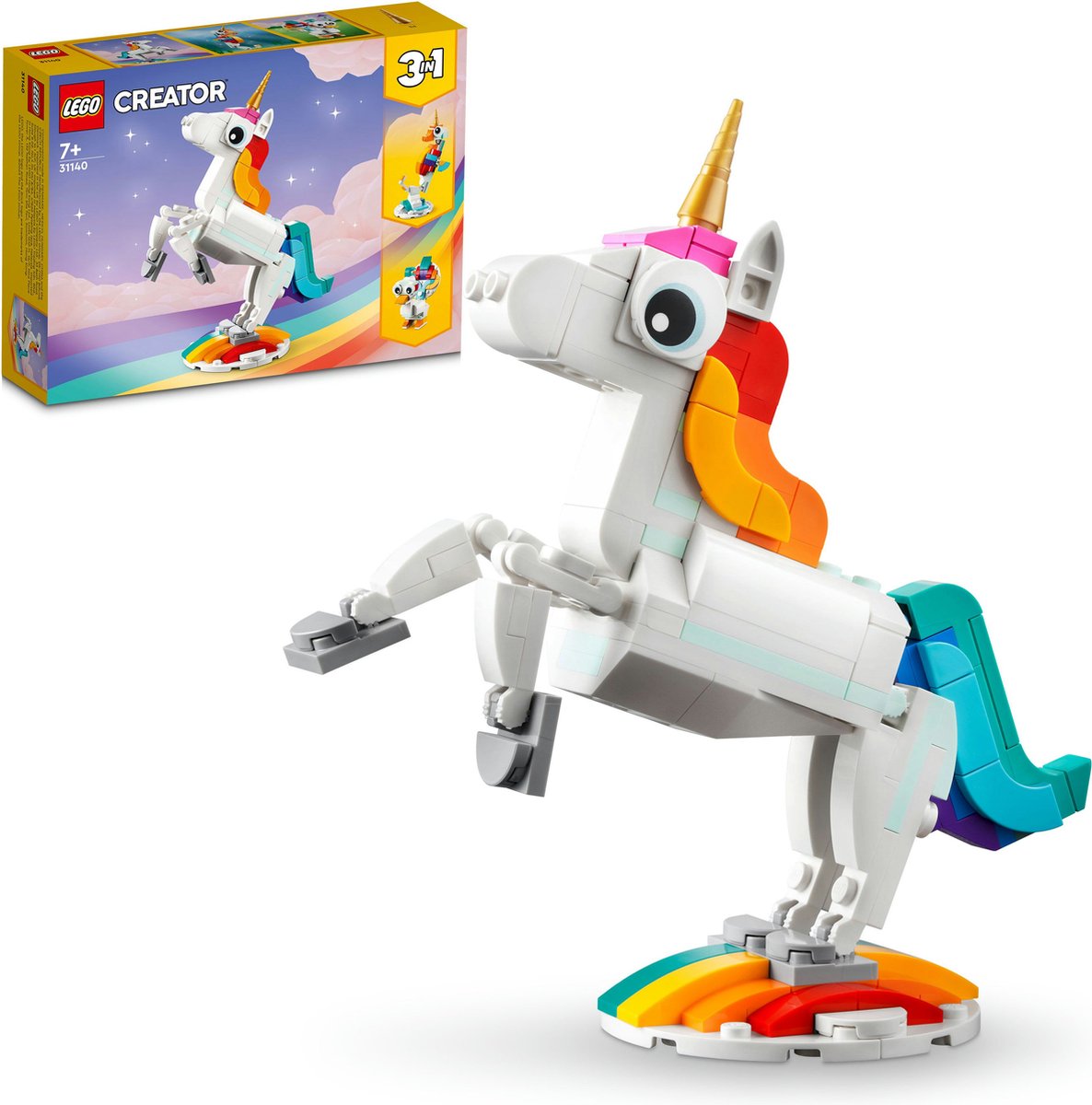 LEGO Creator 3in1 Magische Eenhoorn Speelgoed Set - 31140 — afbeelding 22