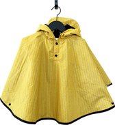 Ducksday- poncho de pluie enfant - imperméable - coupe-vent - doublé polaire - Yellow Falcon - 6 ans