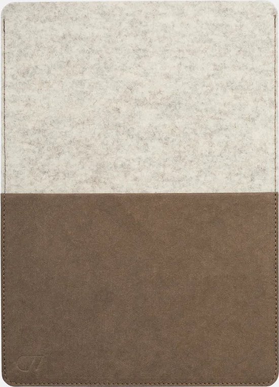 Housse pour MacBook 16" Feutre & Washpapa - Grijs