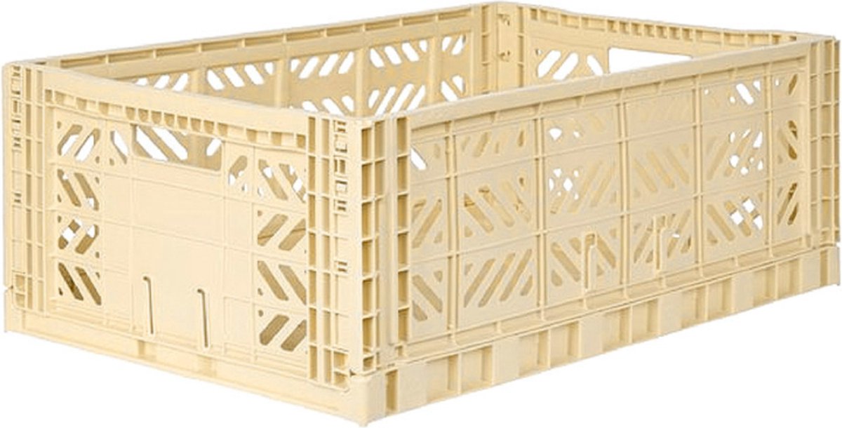AyKasa Folding Crate Maxi Box - Banana