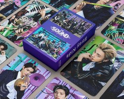 KPOP Idol 55pcs/box Stray Kids The Sound Photocard Lomo Card (Fotokaarten)
