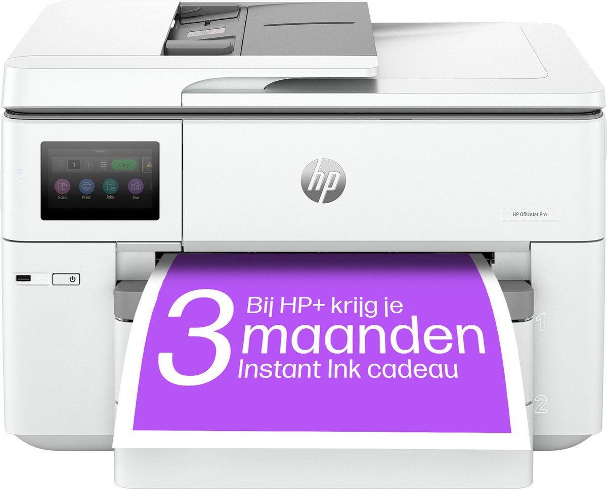 HP OfficeJet Pro 9730e - All-in-One Inkjetprinter - Geschikt voor Instant Ink - Cement op Prijzenvolger.com