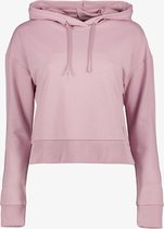 Osaga cropped dames hoodie roze - Maat XXL