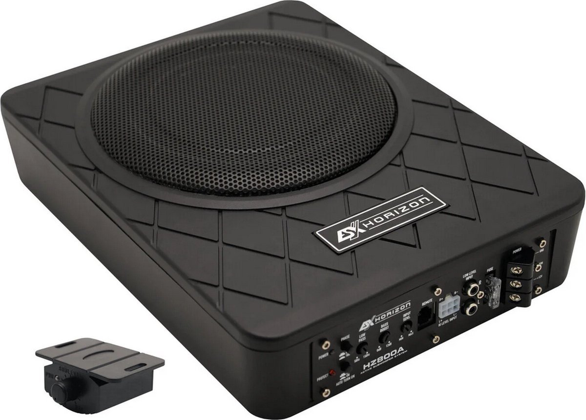ESX Horizon HZ800A Active 8 inch underseat ( auto subwoofer ) – foto 2