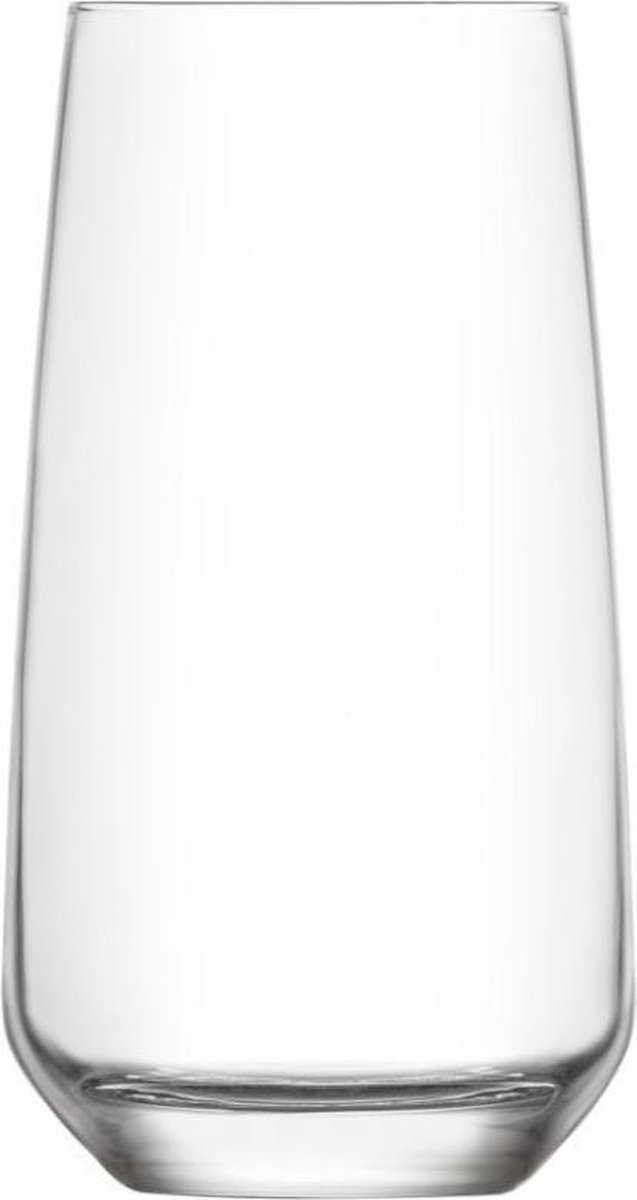Glozini Waterglas - 6 Stuks - Tumblers - Longdrinkglas - Drinkbeker - Longdrinkglazen
