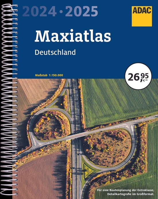 ADAC Maxiatlas 2024/2025 Deutschland 1:150.000 - cover