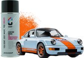 Porsche GULF Oranje lak spuitbus
