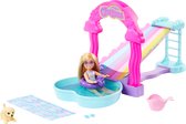 Toboggan aquatique Chelsea -en-ciel Barbie Chelsea - Poupée Barbie